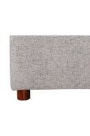 Hospitality furniture - Tufted Gray King Bed - www.oroatrade.com