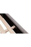 Hospitality furniture - Tufted Gray King Bed - www.oroatrade.com