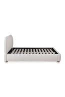 Hospitality furniture - Cream Velvet King Bed - www.oroatrade.com