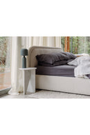 Hospitality furniture - Cream Velvet King Bed - www.oroatrade.com