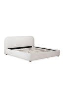 Hospitality furniture - Cream Velvet King Bed - www.oroatrade.com