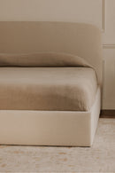 Contract furniture - Cream Storage Bed - www.oroatrade.com