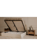 Contract furniture - Cream Storage Bed - www.oroatrade.com