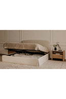 Contract furniture - Cream Storage Bed - www.oroatrade.com
