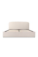 Contract furniture - Cream Storage Bed - www.oroatrade.com