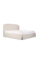 Contract furniture - Cream Storage Bed - www.oroatrade.com
