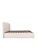 Contract furniture - Cream Storage Bed - www.oroatrade.com