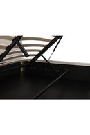 Contract furniture - Cream Storage Bed - www.oroatrade.com