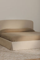 Contract furniture - Cream Storage Bed - www.oroatrade.com