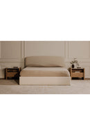 Contract furniture - Cream Storage Bed - www.oroatrade.com