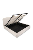 Contract furniture - Cream Storage Bed - www.oroatrade.com