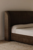 Hospitality furniture - Upholstered Storage Bed - www.oroatrade.com