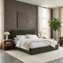 Tufted Storage Bed | Novi Living Sebastion | Oroa.com