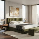 Tufted Storage Bed | Novi Living Sebastion | Oroa.com