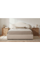 Arched Headboard Storage Bed | Novi Living Maggie | Oroatrade.com
