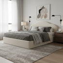 Arched Headboard Storage Bed | Novi Living Maggie