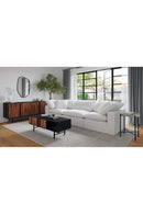 Contract furniture - Reeded Wood 4-Door Sideboard - www.oroatrade.com