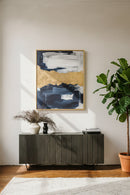 Contract furniture - Dark Mango Wood 4-Door Sideboard - www.oroatrade.com