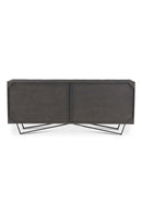 Contract furniture - Dark Mango Wood 4-Door Sideboard - www.oroatrade.com