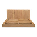 Solid Oak Wood Bed | Novi Living Plank | Oroa.com
