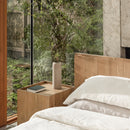 Solid Oak Wood Bed | Novi Living Plank | Oroa.com