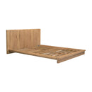 Solid Oak Wood Bed | Novi Living Plank | Oroa.com