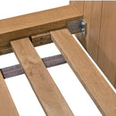Solid Oak Wood Bed | Novi Living Plank | Oroa.com