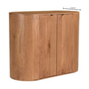 Natural Oak Cabinet | Novi Living Theo