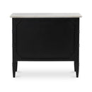 Black 3-Drawer Nightstand | Novi Living Eleanor