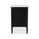 Black 3-Drawer Nightstand | Novi Living Eleanor