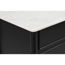Black 3-Drawer Nightstand | Novi Living Eleanor