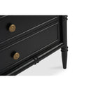 Black 3-Drawer Nightstand | Novi Living Eleanor