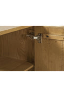 Contract furniture - Japandi Oak 4-Door Sideboard - www.oroatrade.com