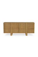 Contract furniture - Japandi Oak 4-Door Sideboard - www.oroatrade.com