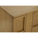 Oak 6-Drawer Nightstand | Novi Living Henley