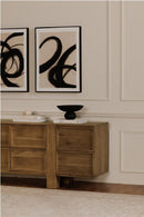Contract furniture - Japandi Oak 8-Drawer Dresser - www.oroatrade.com