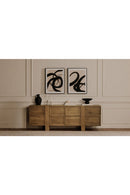 Contract furniture - Japandi Oak 8-Drawer Dresser - www.oroatrade.com