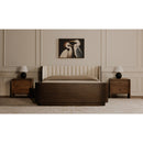 2-Drawer Solid Oak Nightstand | Novi Living Riley