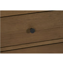 2-Drawer Solid Oak Nightstand | Novi Living Riley