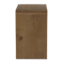 2-Drawer Solid Oak Nightstand | Novi Living Riley