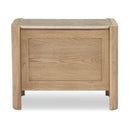 Marble Top Oak Nightstand | Novi Living Lane