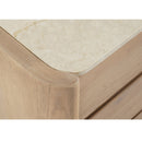 Marble Top Oak 6-Drawer Dresser | Novi Living Lane