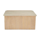 Contract furniture - Marble Top Oak Coffee Table - www.oroatrade.com