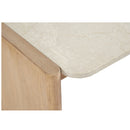 Contract furniture - Marble Top Oak Coffee Table - www.oroatrade.com