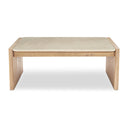 Contract furniture - Marble Top Oak Coffee Table - www.oroatrade.com