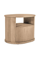 Oak 1-Drawer Nightstand | Novi Living Tommy | Oroa.com