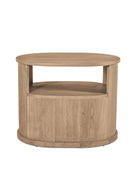 Oak 1-Drawer Nightstand | Novi Living Tommy | Oroa.com