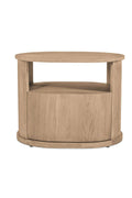 Oak 1-Drawer Nightstand | Novi Living Tommy | Oroa.com