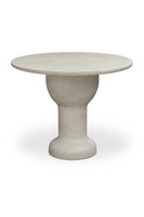 Cream Concrete Outdoor Coffee Table | Novi Living Magnolia | Oroatrade.com