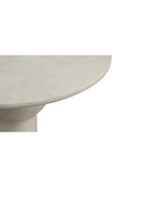 Cream Concrete Outdoor Coffee Table | Novi Living Magnolia | Oroa.com